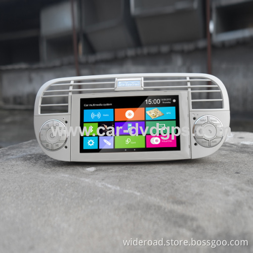 Special Dvd Gps For Fiat 500 Support Blue&me Cnblue Radio Tv Bt Steer Wheel Control